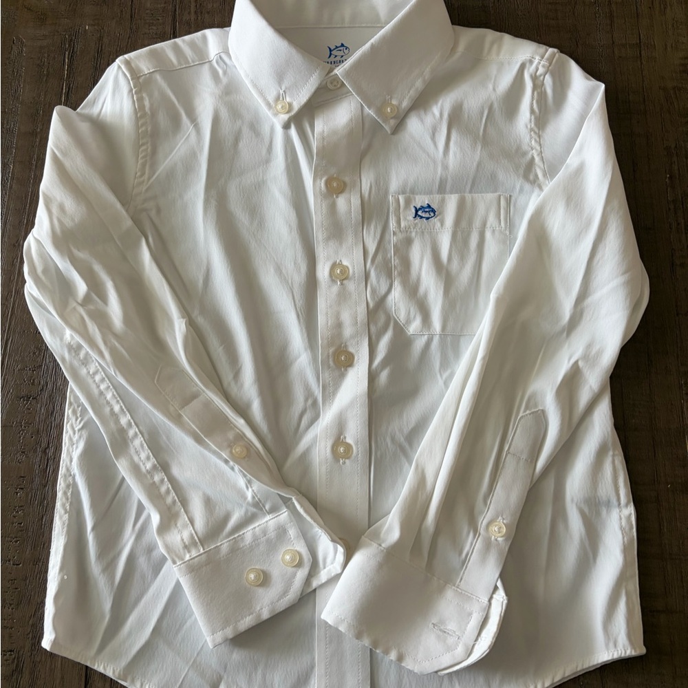 Southern Tide White Dress Shirt